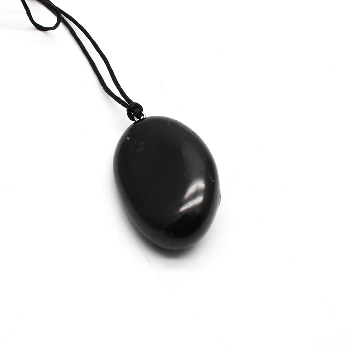 Shungite pendant “Polished Drop” | Shungite Wholesale from Karelia, Buy ...