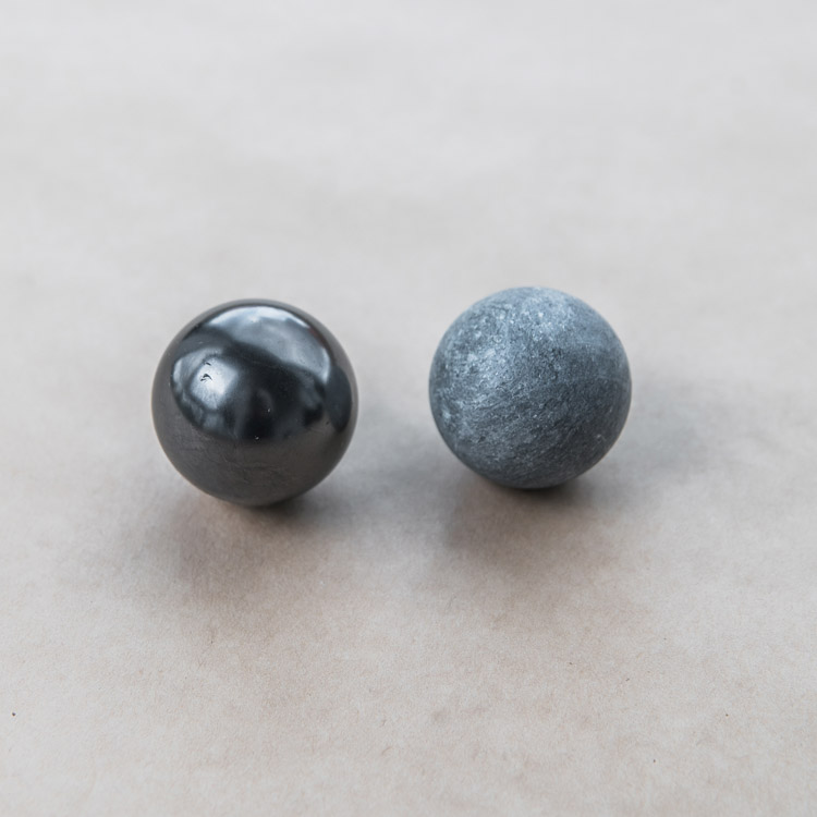 Karelia Shungite and Steatite harmonizers Spheres Balls 30-35mm EMF Protection 